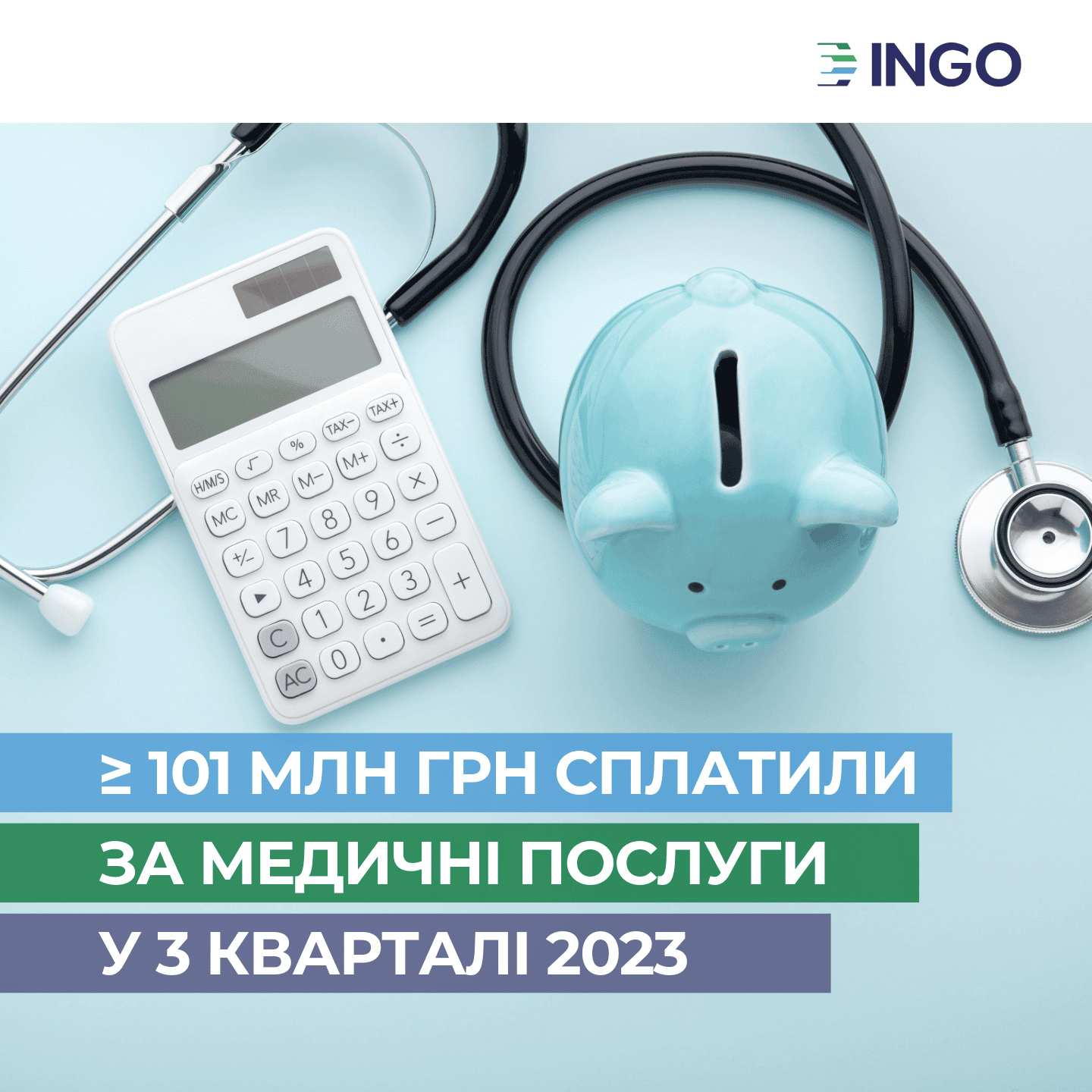 «INGO» paid over UAH 101 million for medical services of the insured in Q3
